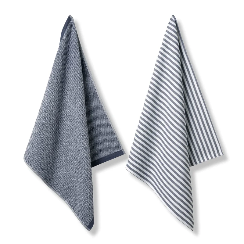 PURE KITCHEN keukentextiel Blue Ink (set/2)
