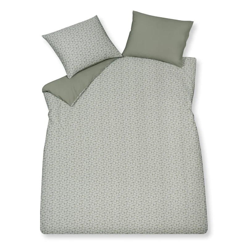 Dekbedovertrek PURE 79 Smoke Green 240x220 cm (satijnkatoen)