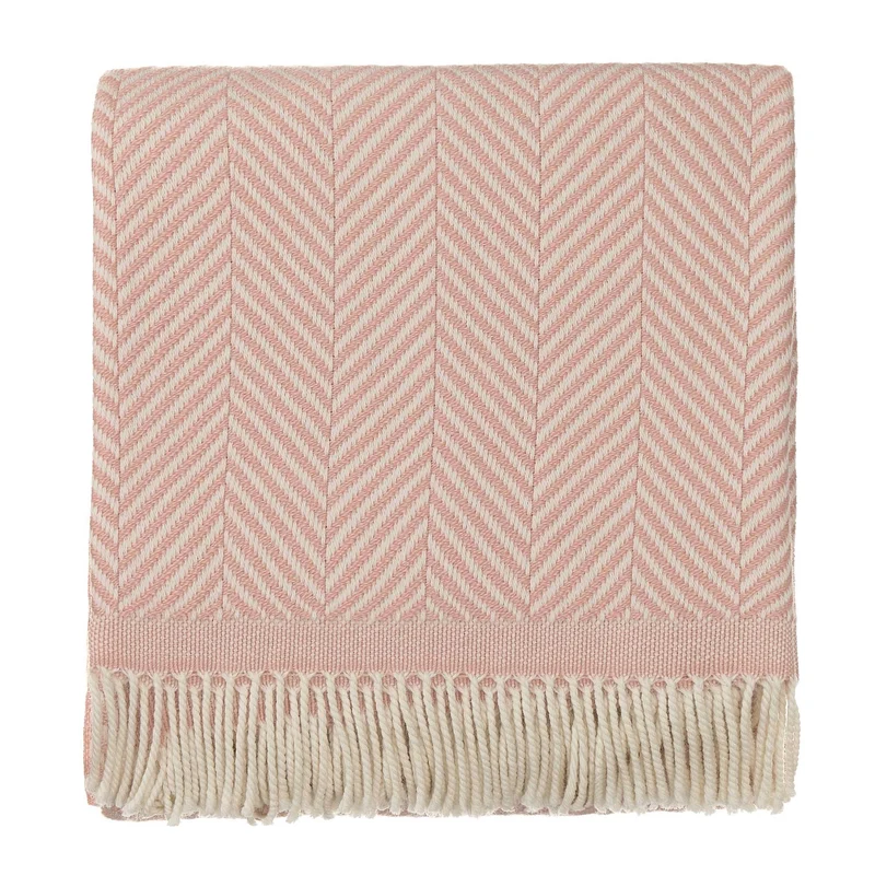 Wolldecke Salla [Rouge/Creme]