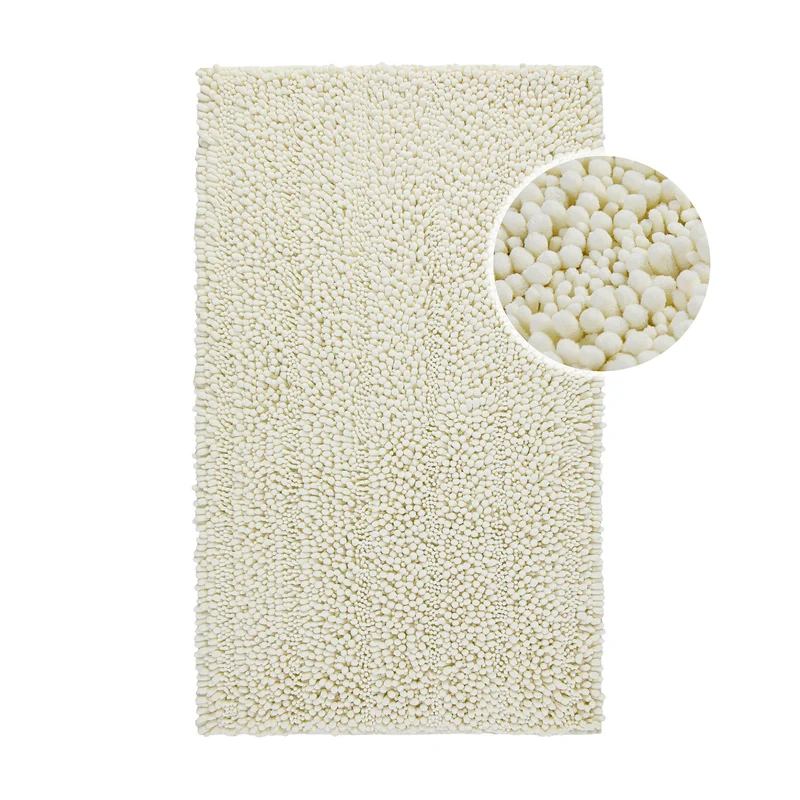 Badteppich Creme Beige "Benno" WECONhome Basics