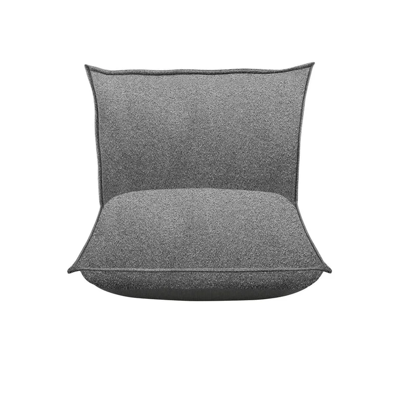 GROW loungestoel Stone Boucle