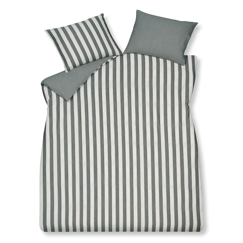 Dekbedovertrek HOME 97 Off Black 200x220 cm (katoen / tencel)