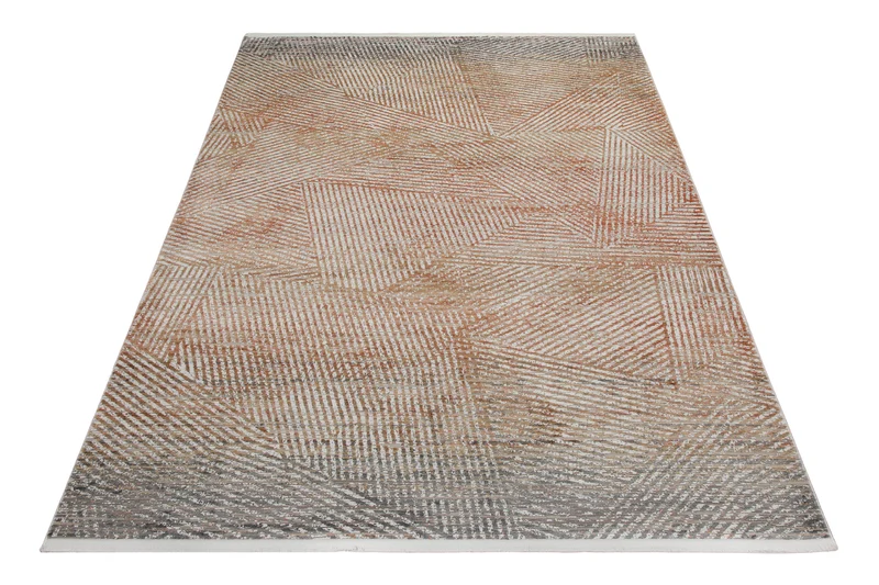 160x230 cm Teppich Wohnzimmer Braun