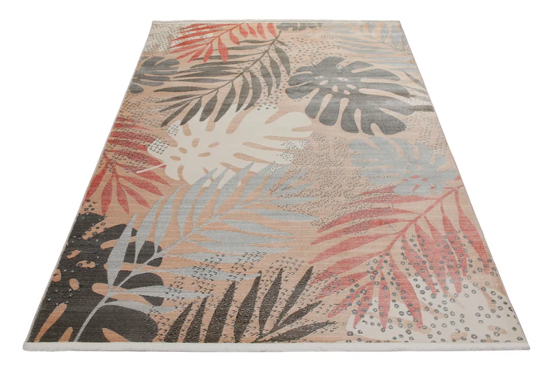 160x230 cm Teppich Wohnzimmer Orange