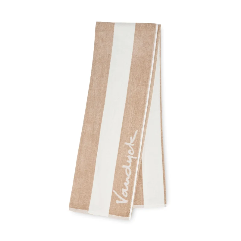 PALMA STRIPE strandlaken Almond