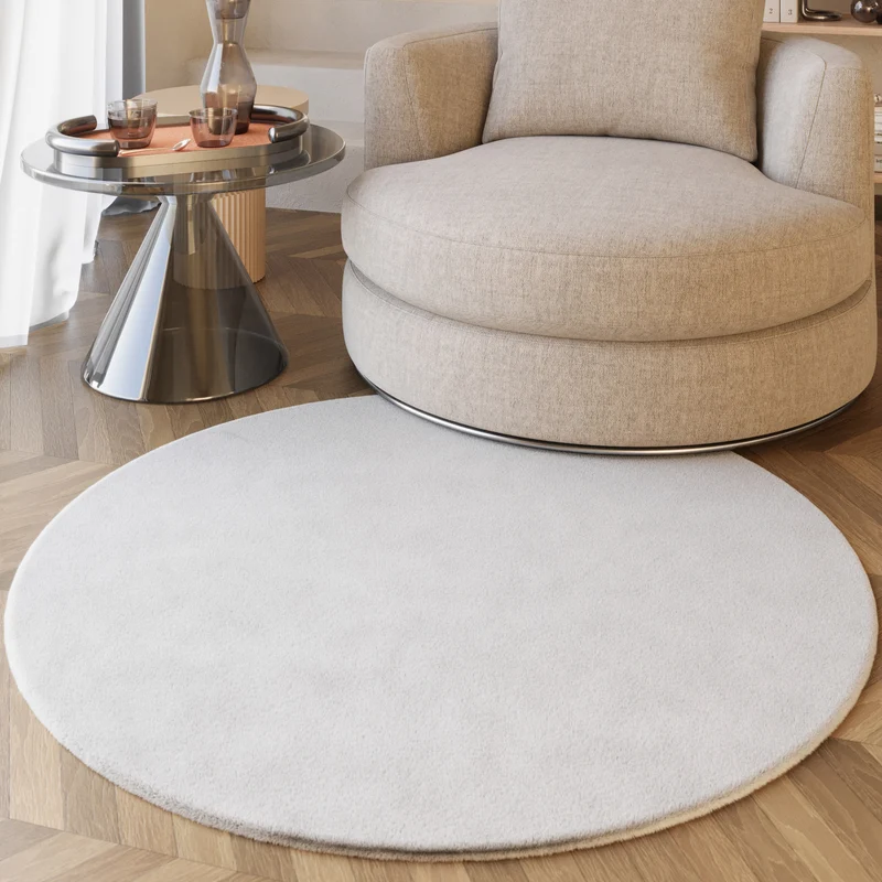Esprit Teppich Rund Weiß und sehr flauschig Hochflor "Alice"
