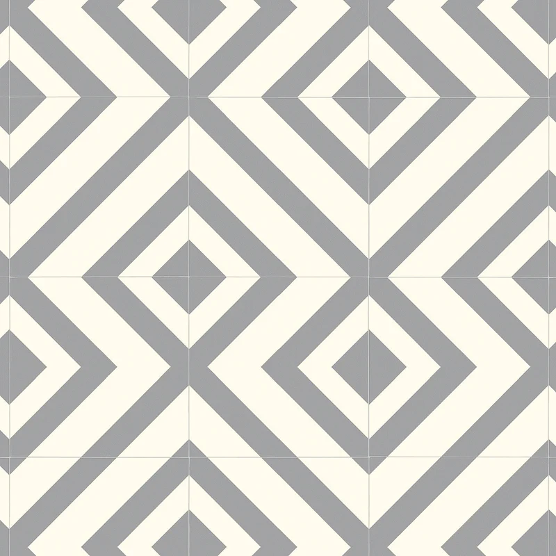Labyrinth Gray/White
