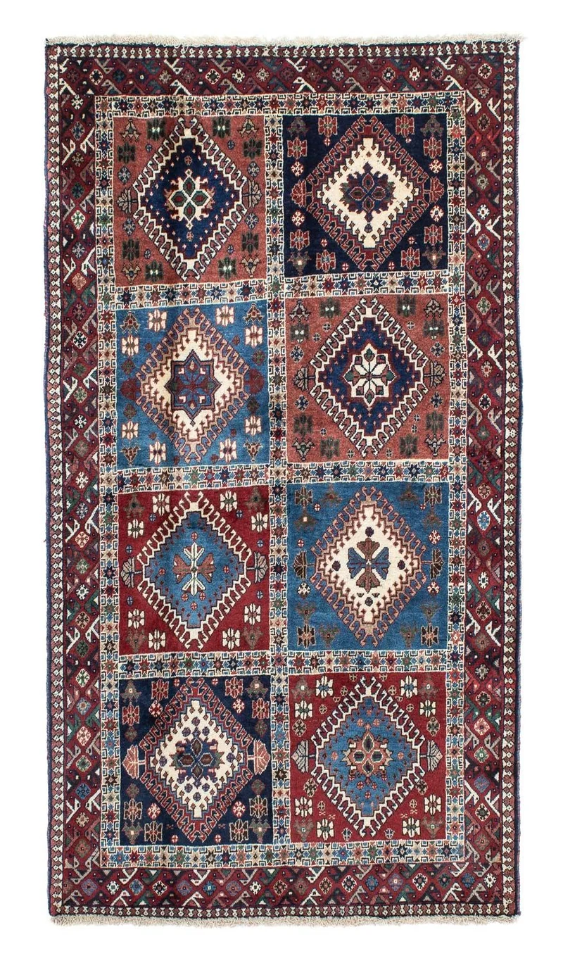 Perserteppich - Nomadic 99 x 189 cm - blau