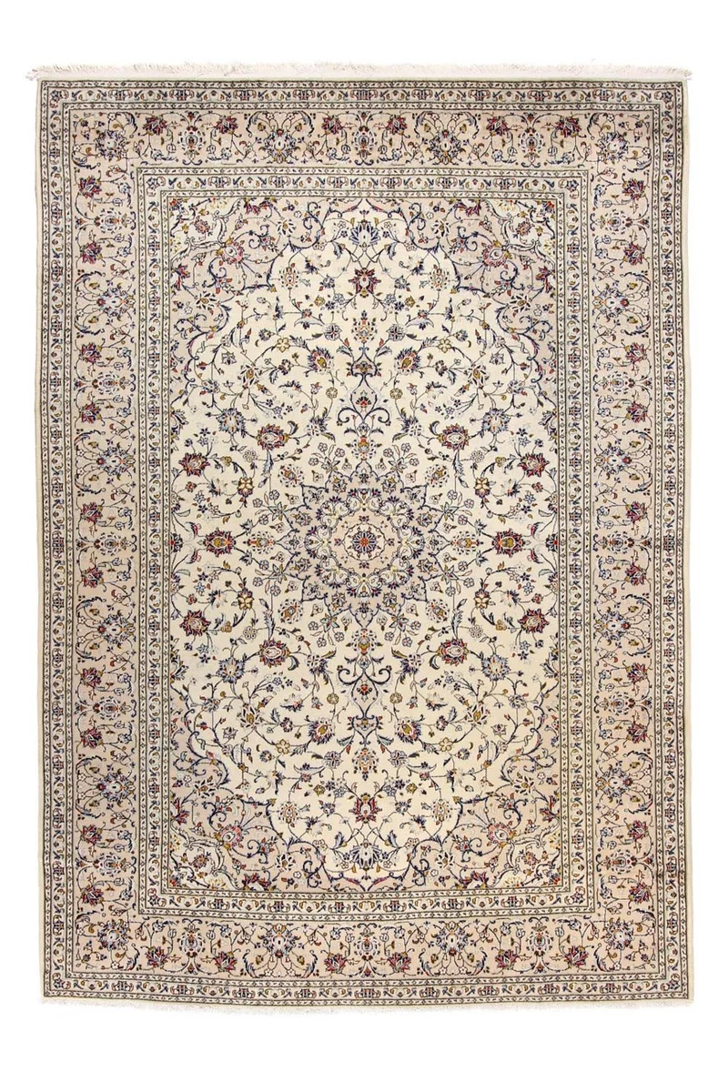 Perserteppich - Keshan 246 x 350 cm - beige