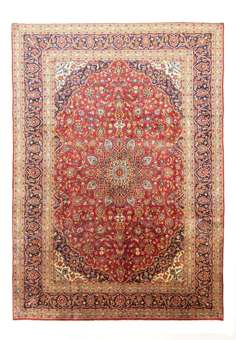 Perserteppich - Keshan 292 x 407 cm - rot