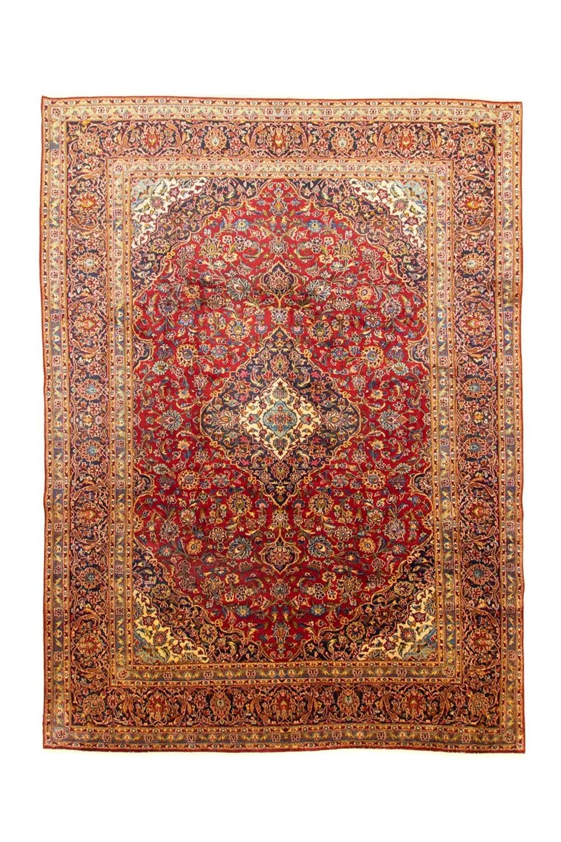 Perserteppich - Keshan 294 x 401 cm - rot