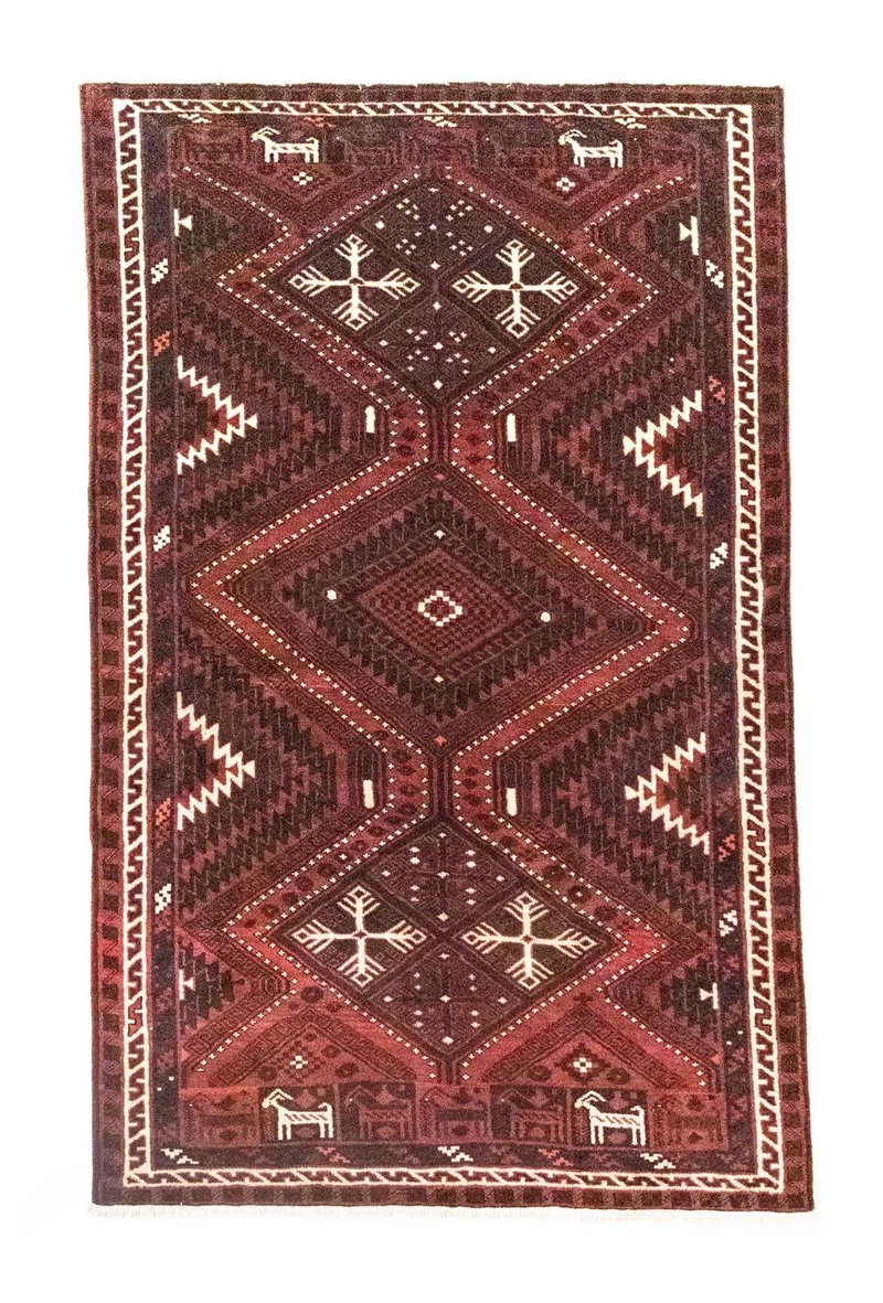 Perserteppich - Nomadic 175 x 270 cm - rost