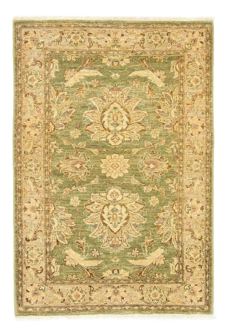 Ziegler Teppich 121 x 187 cm - grün