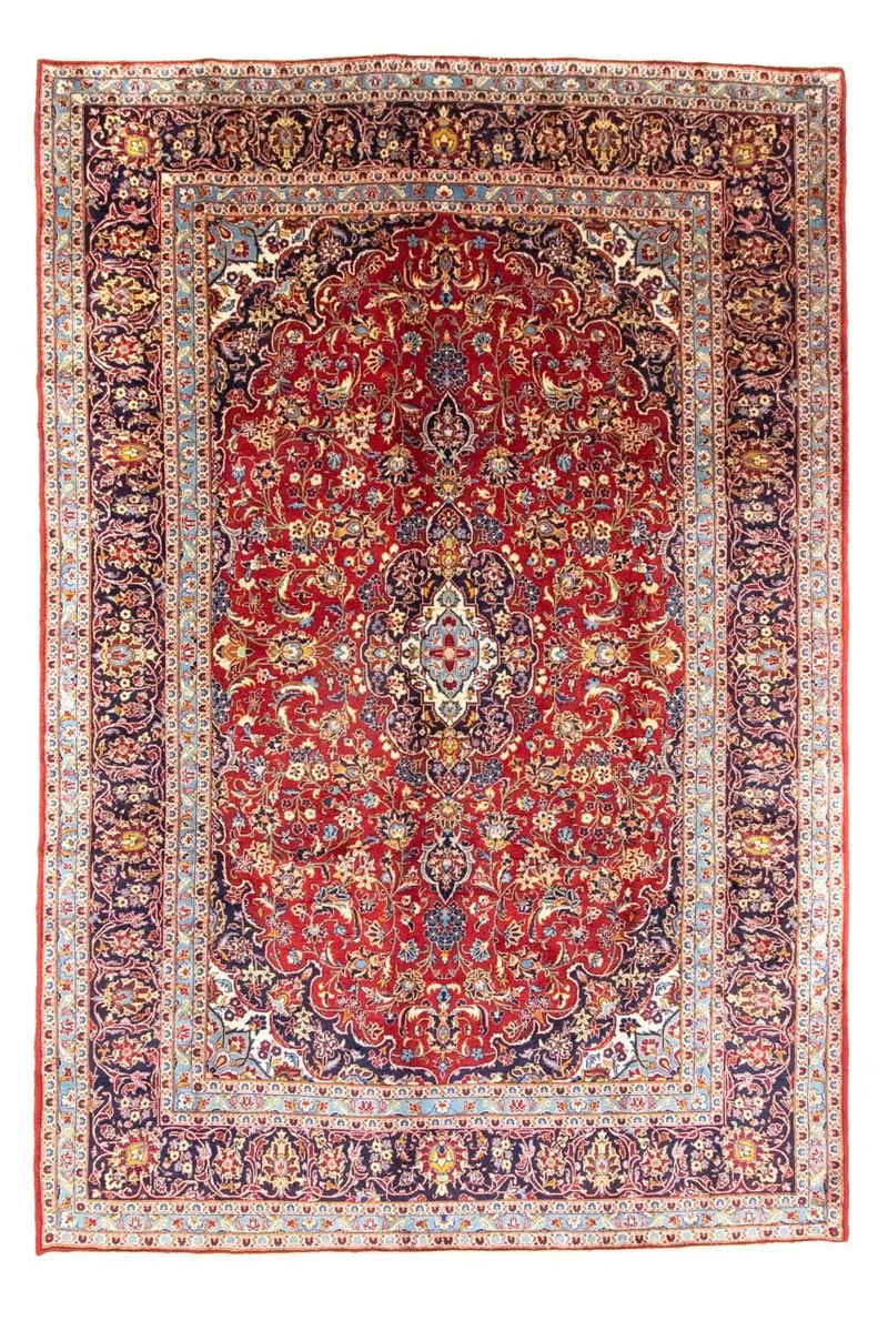 Perserteppich - Keshan 250 x 362 cm - rot