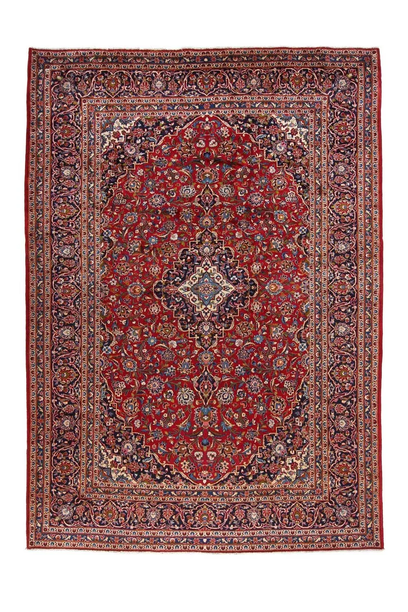 Perserteppich - Keshan 258 x 365 cm - rot