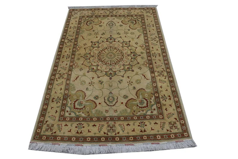 Ziegler Teppich 117 x 185 cm - grün