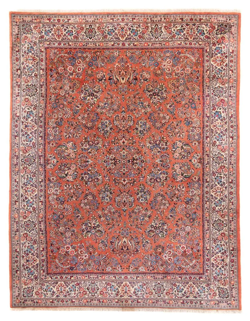 Perserteppich - Classic - 282 x 358 cm - terrakotta
