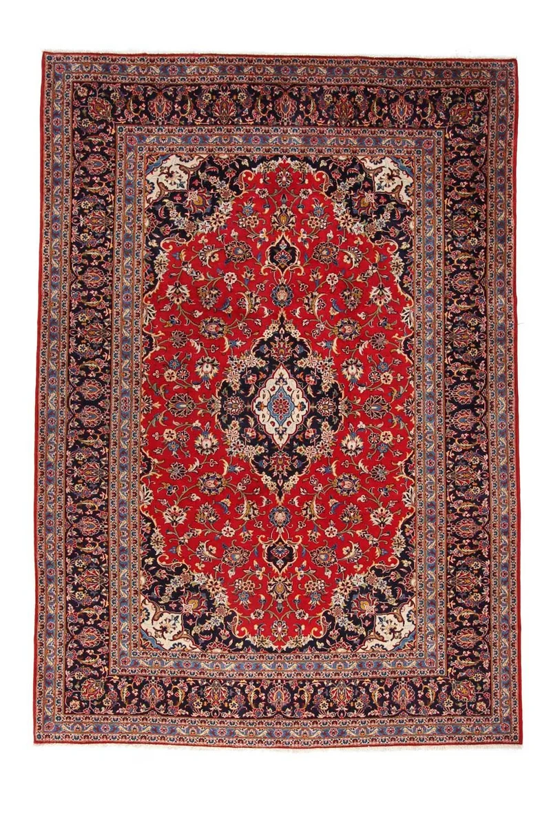 Perserteppich - Keshan 242 x 350 cm - rot