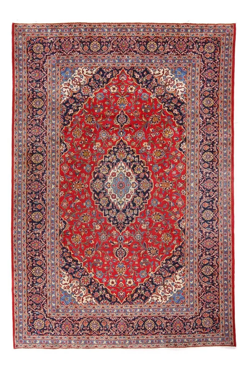 Perserteppich - Keshan 242 x 350 cm - rot