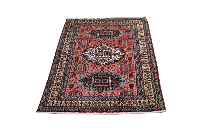 Perserteppich - Nomadic 139 x 182 cm - lachs