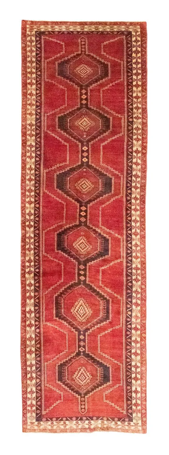 Perserteppich - Nomadic 104 x 393 cm - rot