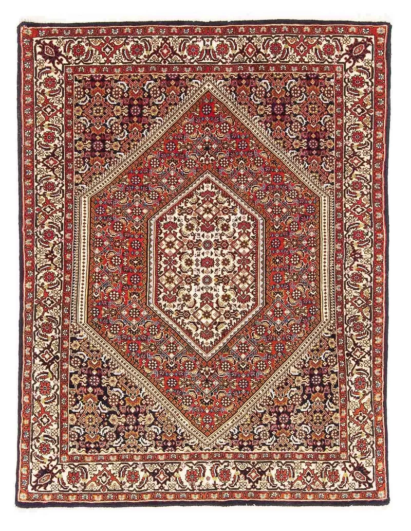 Perserteppich - Bidjar - Royal 105 x 150 cm - rost