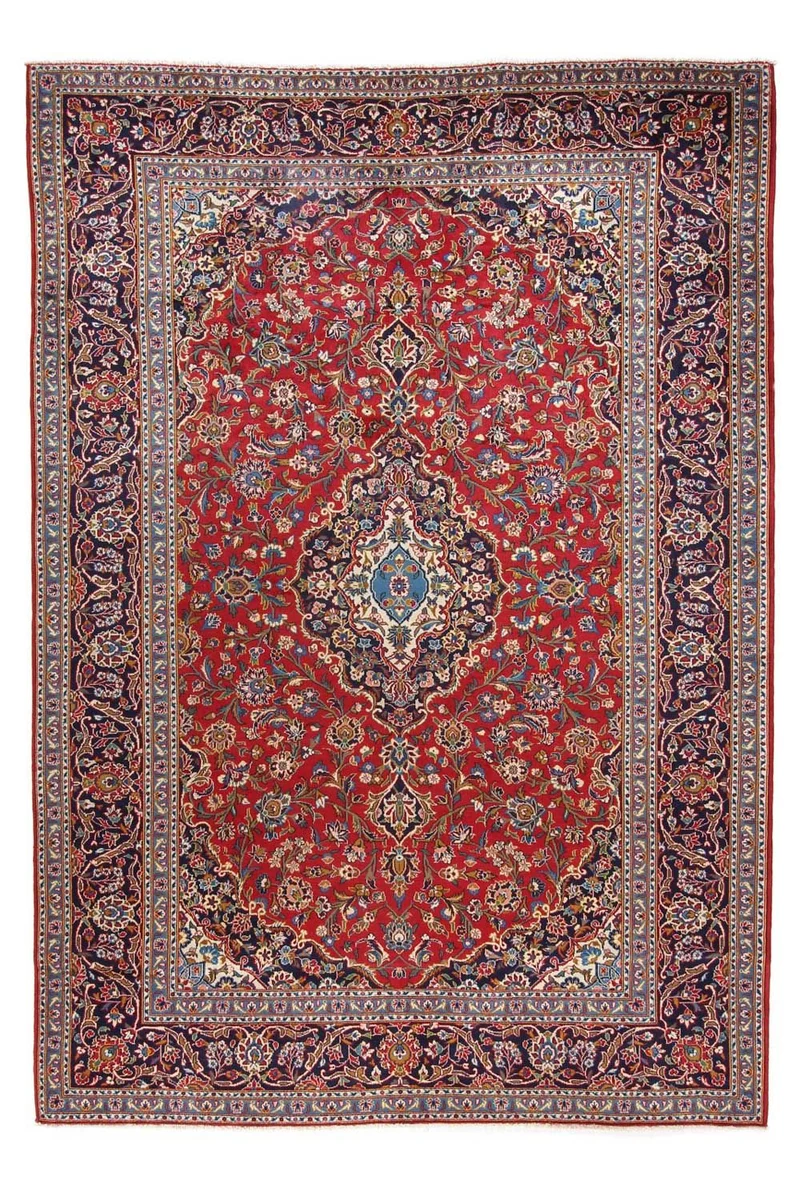 Perserteppich - Keshan 252 x 359 cm - rot