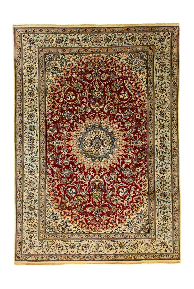 Perserteppich - Nain 244 x 356 cm - rot