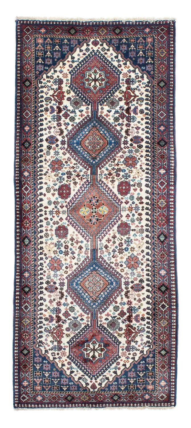 Perserteppich - Nomadic 85 x 202 cm - beige