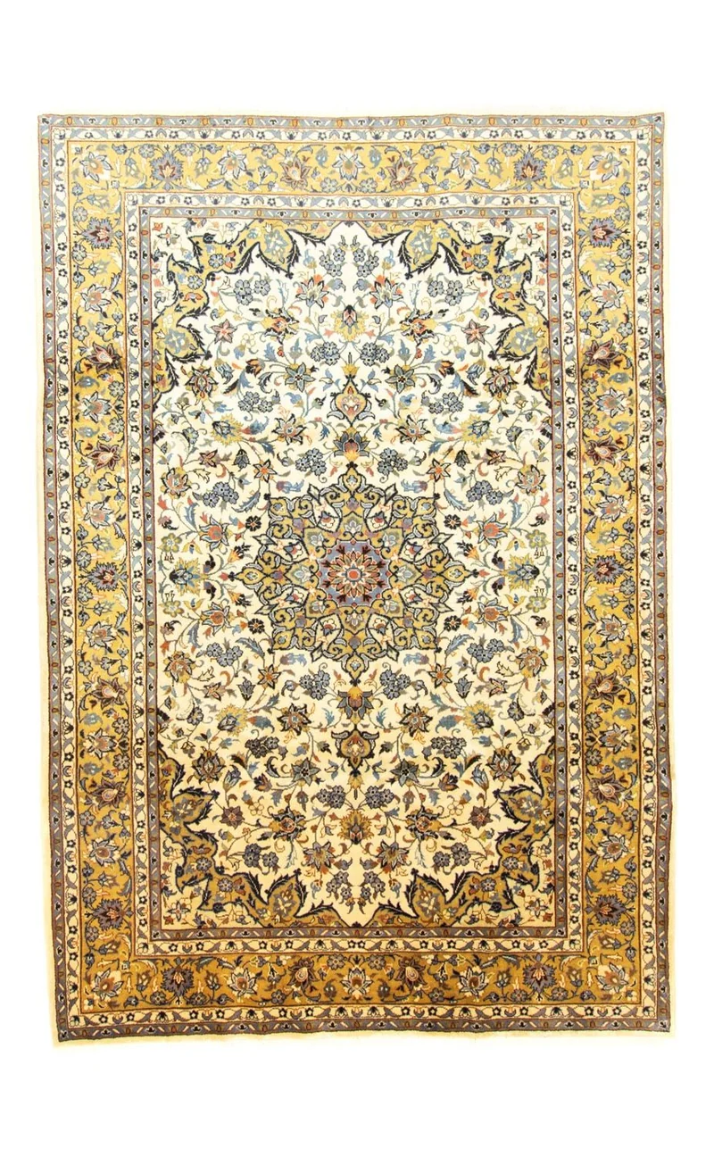 Perserteppich - Keshan 215 x 320 cm - beige