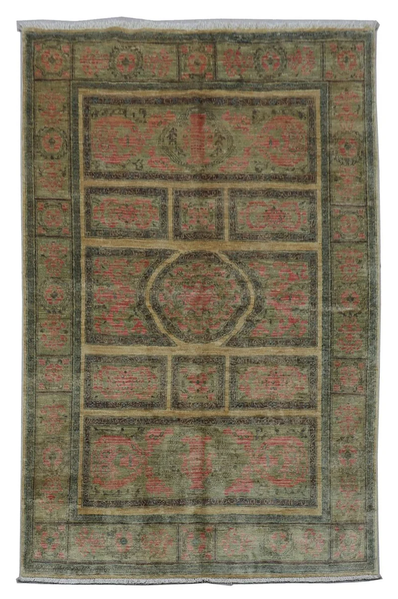 Ziegler Teppich 120 x 220 cm - olivgrün