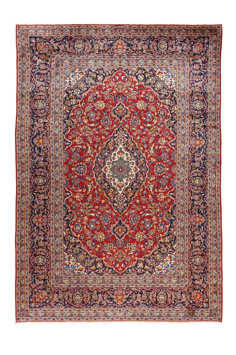 Perserteppich - Keshan 240 x 350 cm - rot
