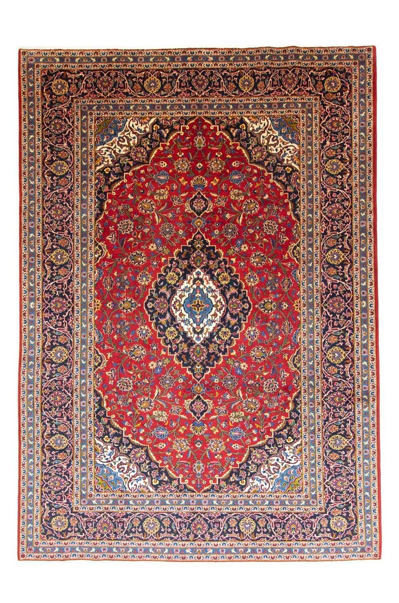 Perserteppich - Keshan 246 x 344 cm - rot