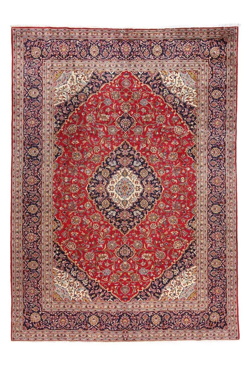 Perserteppich - Keshan 254 x 345 cm - rot