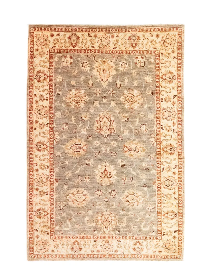 Ziegler Teppich 128 x 201 cm - grau