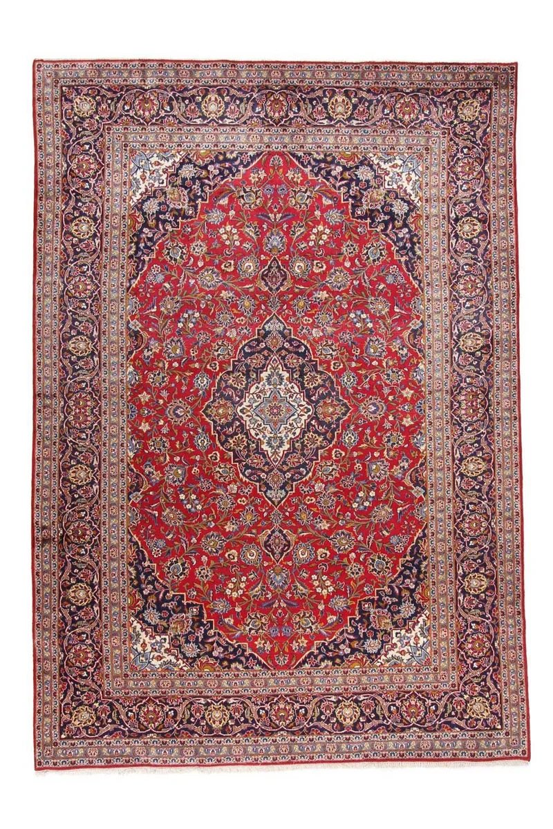 Perserteppich - Keshan 246 x 349 cm - rot