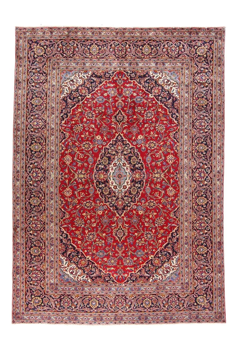 Perserteppich - Keshan 241 x 336 cm - rot