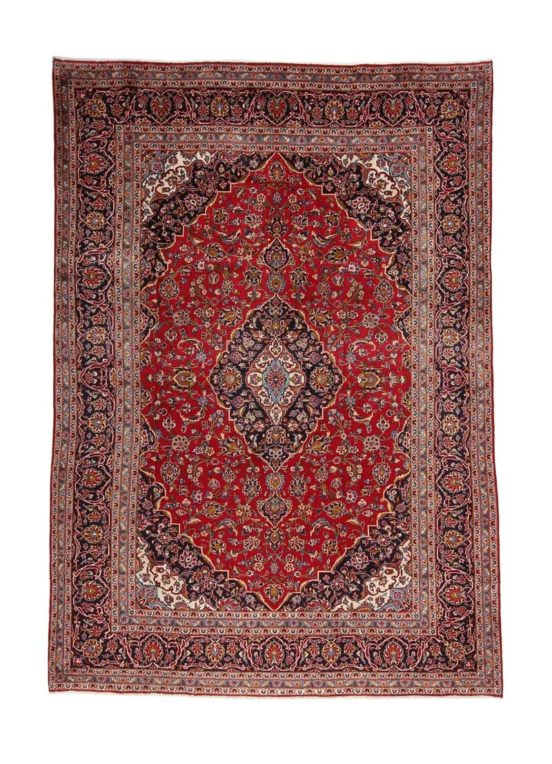 Perserteppich - Keshan 246 x 342 cm - rot