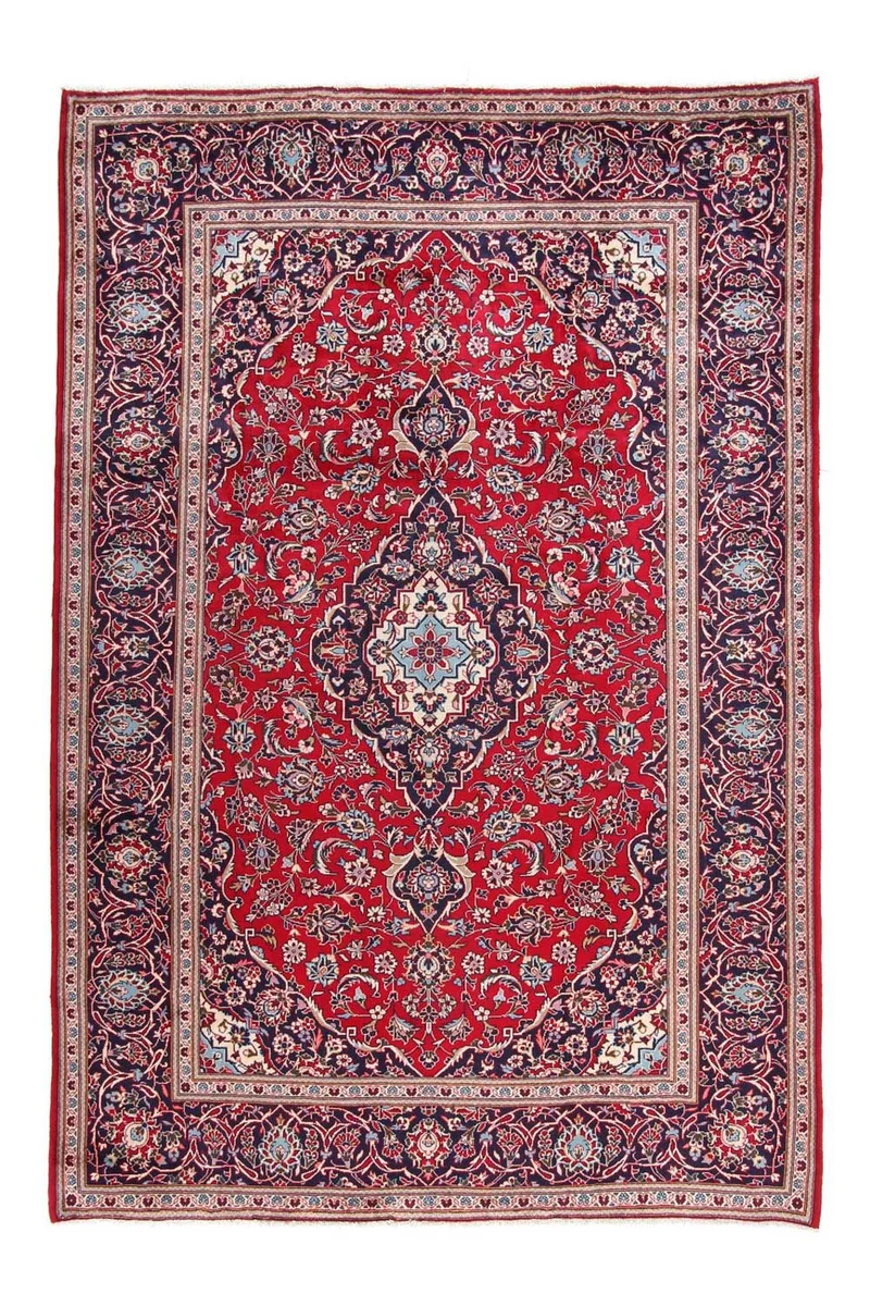 Perserteppich - Keshan 239 x 351 cm - rot