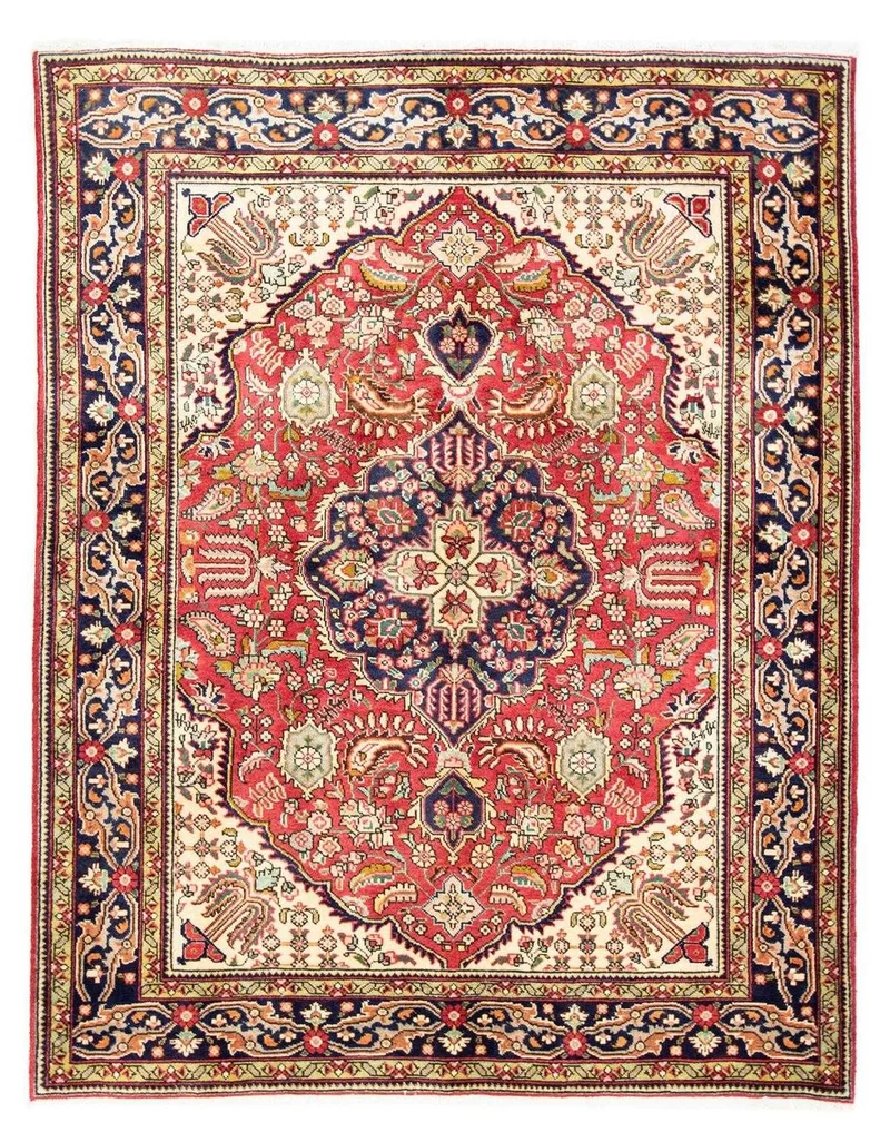 Perserteppich - Täbriz - Royal 150 x 195 cm Teppichbrücke