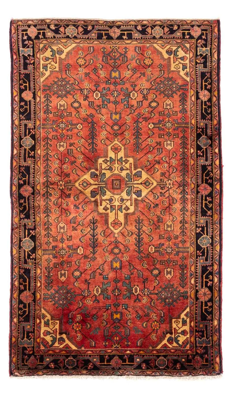 Perserteppich - Nomadic 147 x 242 cm - hellrot
