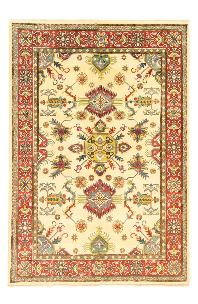 Ziegler Teppich - Kazak 198 x 291 cm - gelb