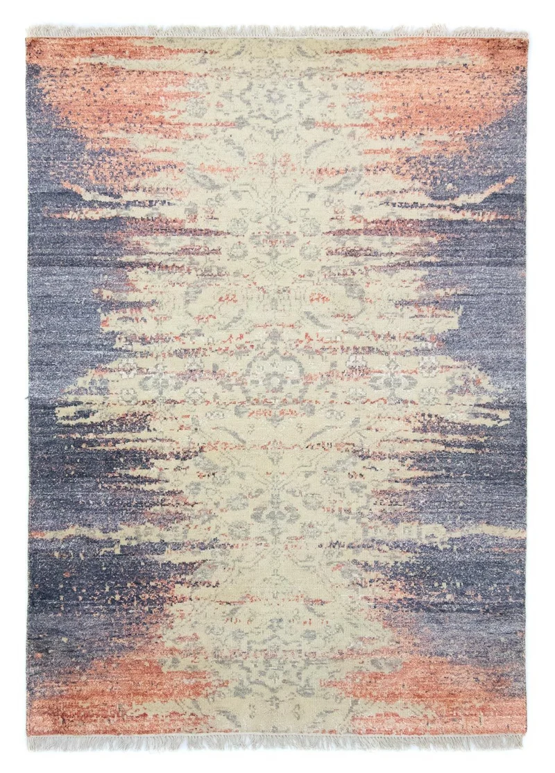 Designer Teppich 168 x 236 cm Teppich Wohnzimmer
