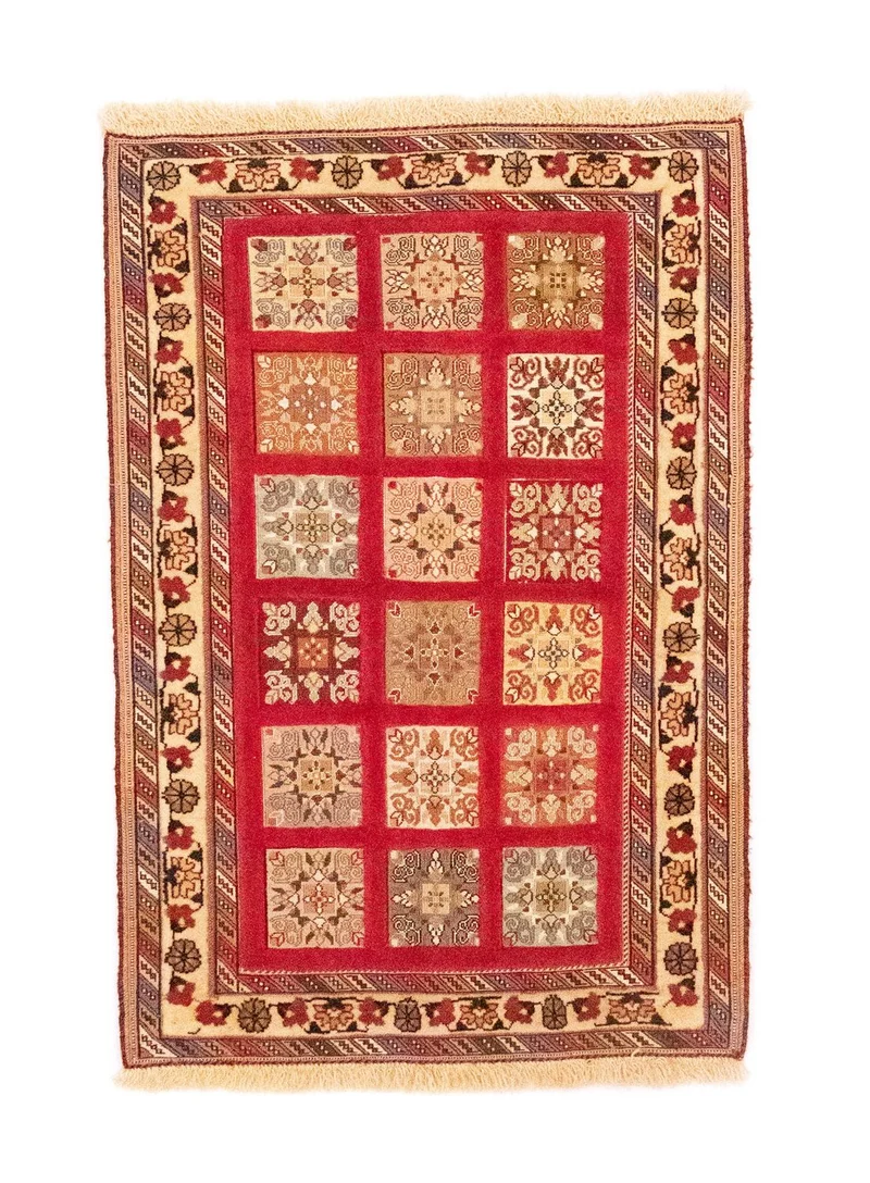Perserteppich - Nomadic 81 x 121 cm - rot