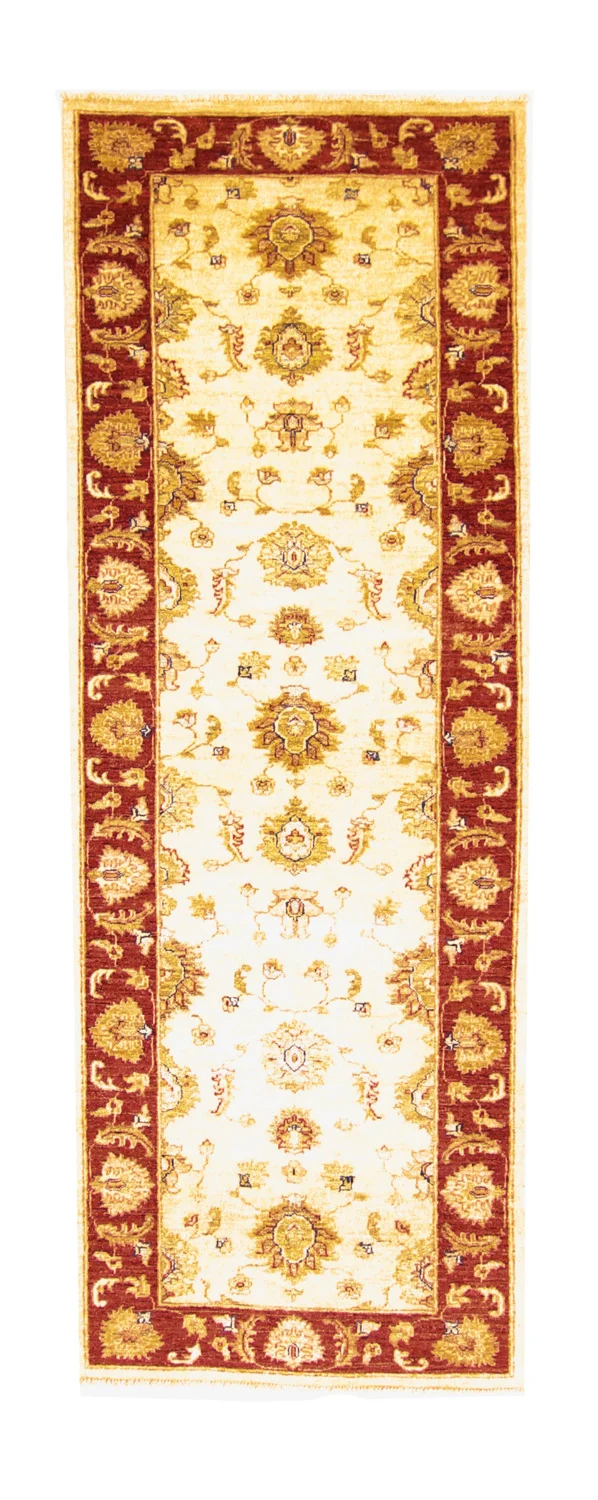 Ziegler Teppich 80 x 299 cm - hellbeige