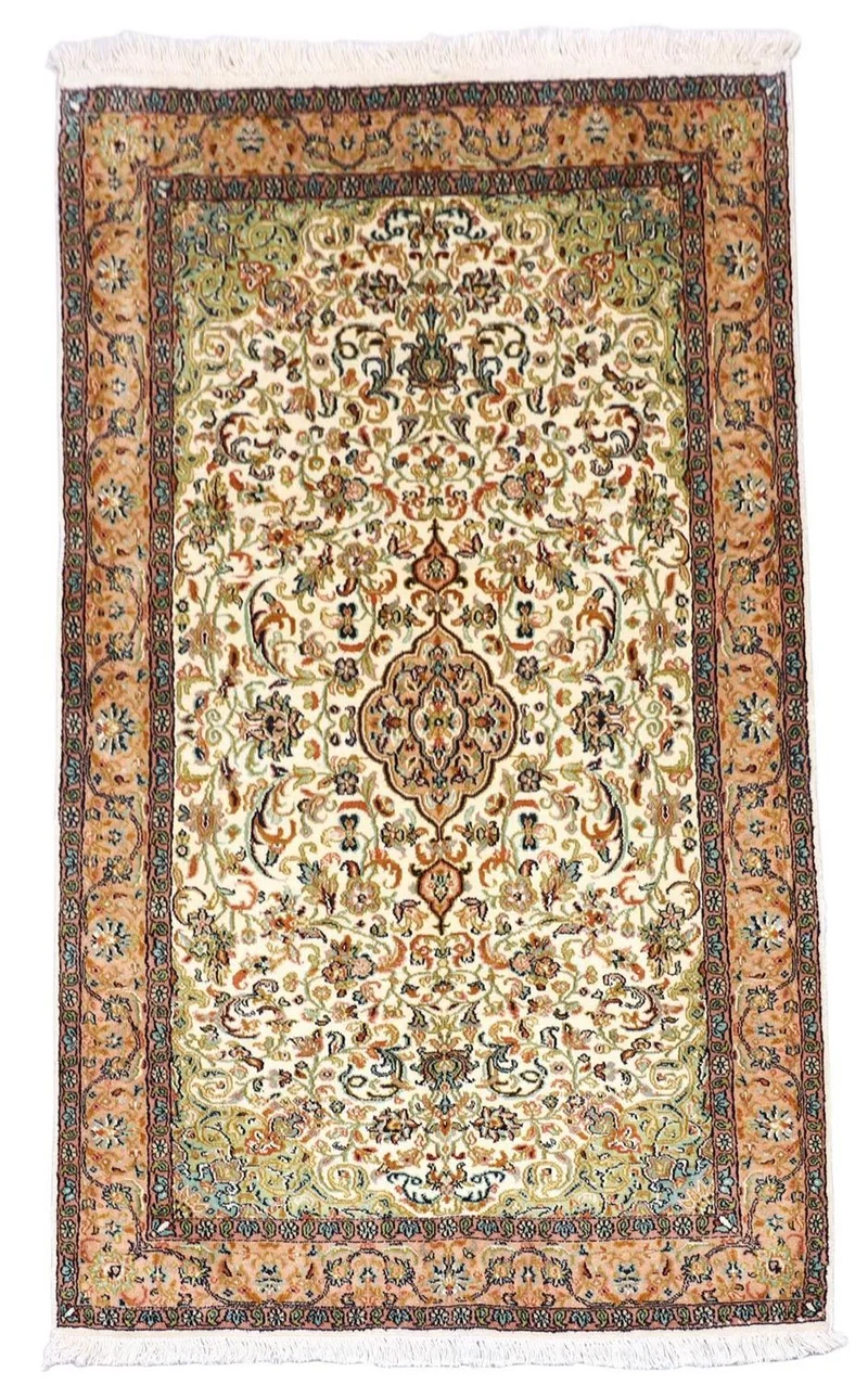 Seidenteppich - Kaschmir Seide 99 x 155 cm Teppichbrücke