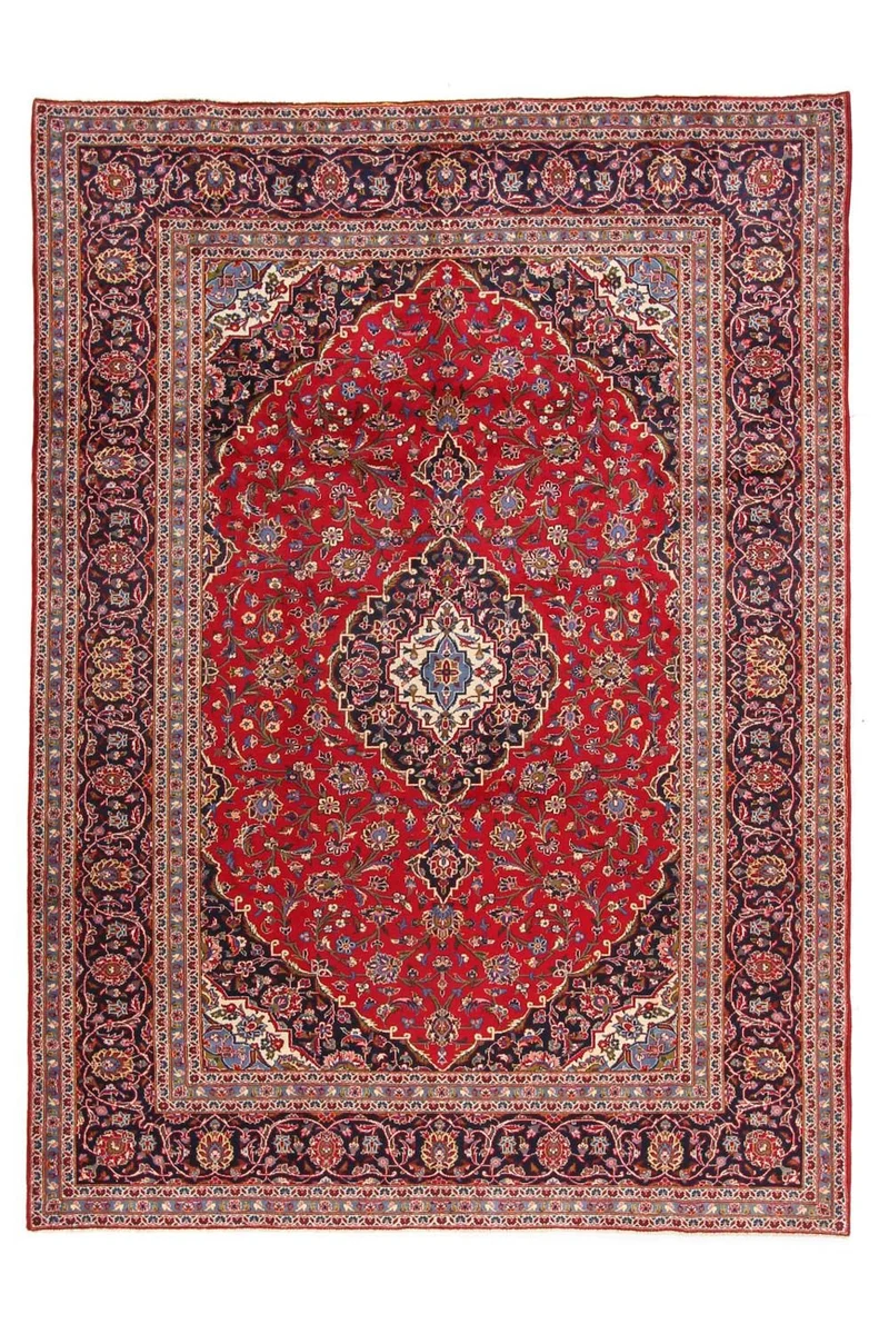 Perserteppich - Keshan 253 x 346 cm - rot