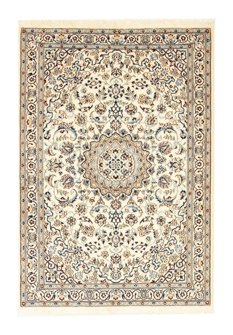 Perserteppich - Nain - Royal 102 x 150 cm - beige