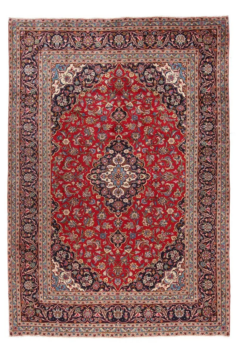 Perserteppich - Keshan 245 x 352 cm - rot