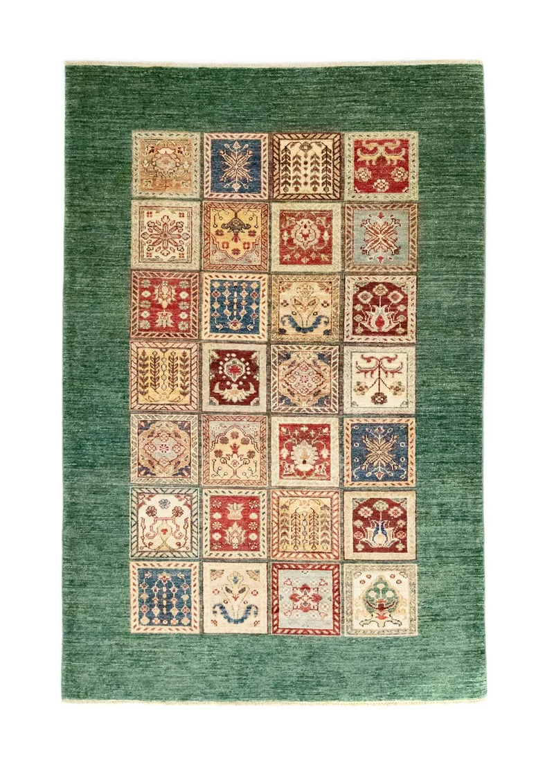 Ziegler teppich - Bachtiari 123 x 191 cm - grün